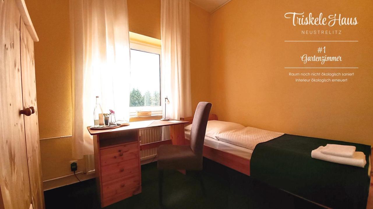 Triskele Haus - Oekologisches Gaestehaus Der Heilstaette Strelitz Neustrelitz Dış mekan fotoğraf