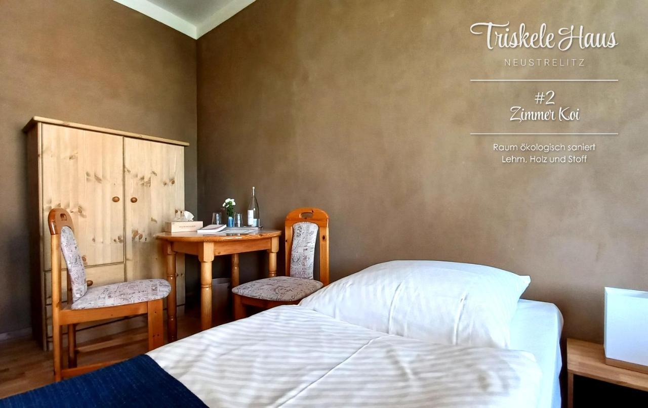 Triskele Haus - Oekologisches Gaestehaus Der Heilstaette Strelitz Neustrelitz Dış mekan fotoğraf
