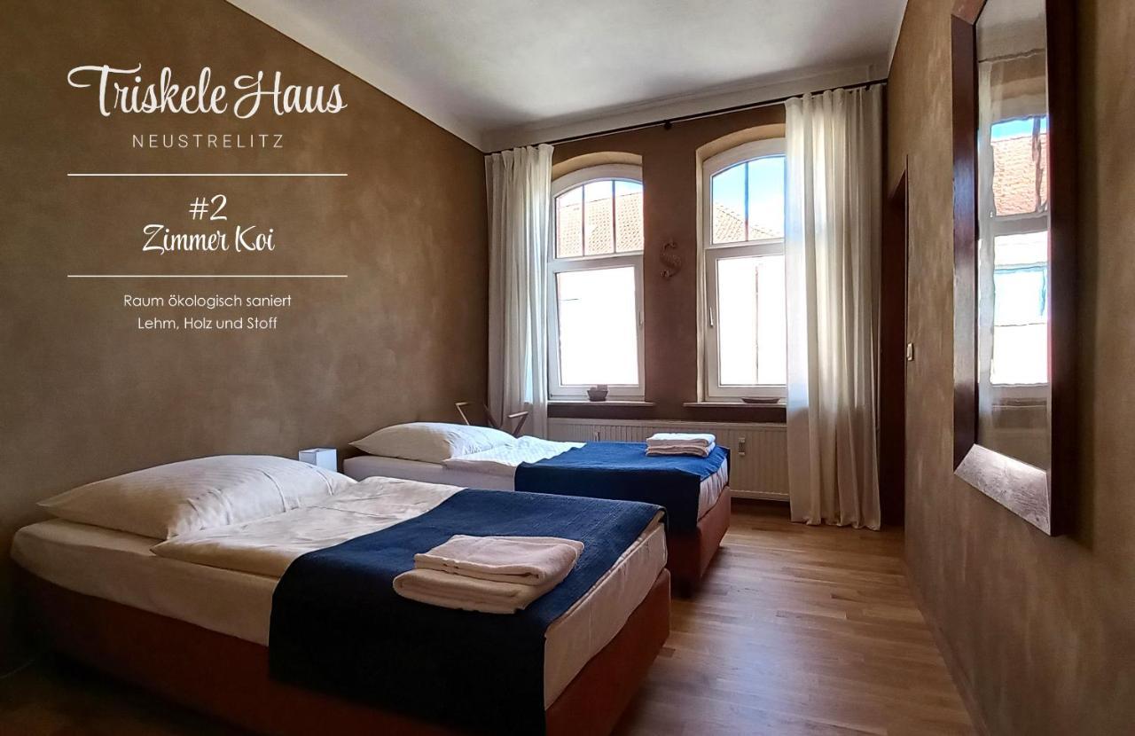 Triskele Haus - Oekologisches Gaestehaus Der Heilstaette Strelitz Neustrelitz Dış mekan fotoğraf