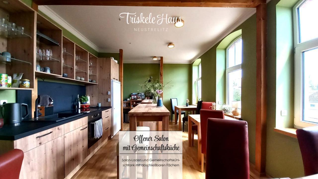Triskele Haus - Oekologisches Gaestehaus Der Heilstaette Strelitz Neustrelitz Dış mekan fotoğraf